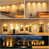 Mlambert 12 Pack MR16 LED Bulbs, 50W Halogen Equivalent, 2700K Warm White, 5W GU5.3 Spotlight Bulb