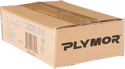 Plymor 1.5" x 2" Zipper Reclosable Plastic Bags (Case of 1,000), 2 Mil