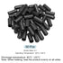 MECCANIXITY Heat Shrink End Cap, 15mm ID x 40mm L, 2:1 Waterproof Electrical Wire Wrap Adhesive Lined Tubing Caps, Pack