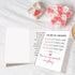 Naixiwen Romantic Valentine's Day Card for Him Her, Poem Anniversary Card for Couple, Sweet Birthday Cards for Husband