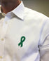 Green Awareness Ribbon Stickers, 2 Inch, 500 Total Adhesive Labels