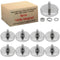 Flutesan 8 Pieces Heavy Duty Neodymium Round Mounting Magnet with Bolt 1.65in-180lb-M6