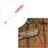 Mormchlots 1Pcs T20 Red Security Torx Screwdriver with Magnetic Tip Plastic Grip, Torx Screwdriver with Hole