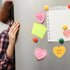 EOOUT Heart Sticky Notes, 16 Colors, 75 Sheets/Pad, 1200 Sheets Shape Sticky Pad, Colorful Memo Pads