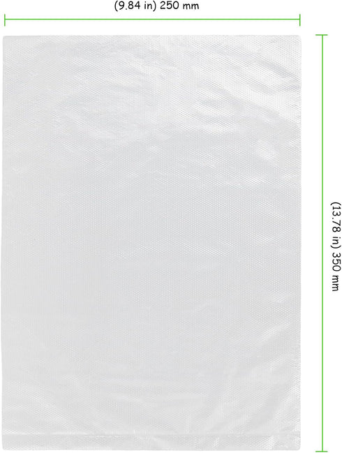 TAICHEUT 1500 Count 10 14 Inches Commercial, 500 3 x Plastic Produce Bags, Clear Plastic Roll Bags, Food Storage Bags
