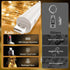 KOBWA 2025 Bottle Lights with Cork, USB Rechargeable Wine Bottle Light Battery Operated Jars Fairy Lights, Upgraded