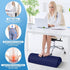 Ergonomic Foot Rest Pillow for Under Desk, Anti-Fatigue Support for Office Chair, Car Seat, Gaming Chair - Blue