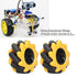 8mm 48mm(2 Directional Wheels,Mecanum Wheel Smart, Parts Accessories OmniDirectional Directional mecanum Wheels Robot