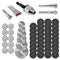 60Pcs Rotary Cutting Wheels Tool Kit, Resin Cut Off Wheels, Mini HSS Saw Blades for Wood and Metal