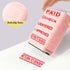 Building Blocks Office 10-Piece Stamps Set - Paid, Scanned, Copy, Faxed, Refillable Self Inking Business Stamp