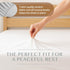 2 Pack 36 84 12 BLISSFORD - Fitted Hospital Bed Sheets with Elastic All Around for a Cotton Rich Soft Knitted Jersey