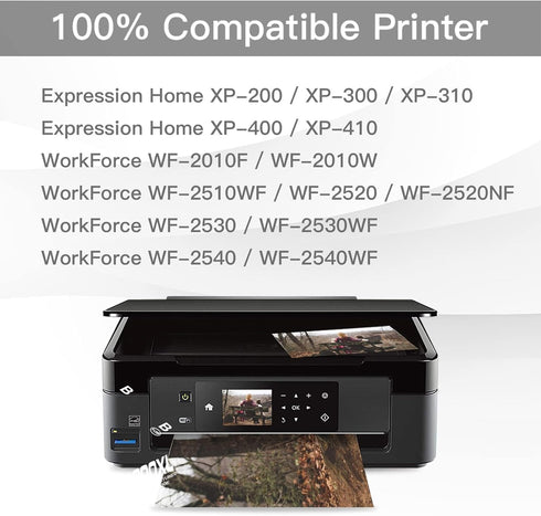 BeOne Remanufactured Ink Cartridges Replacement for Epson 200XL T200XL for XP-200 XP-300 XP-310 (3 Cyan)