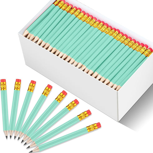 Chivao 288 Pieces Golf Mini Pencils Bulk, Pre Sharpened #2 HB Short Pencils with Eraser for Party Favors