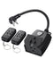 DEWENWILS Outdoor Dimmer for String Lights, Two-Remote Control Dimmable Plug, 100FT Range,