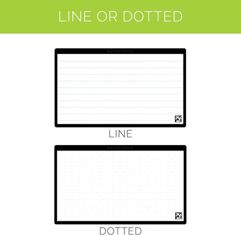 Rocketbook Cloud Cards - Eco-Friendly Reusable Index Note Cards with Pilot FriXion Pen & Microfiber Cloth