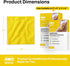 25) (2"x2") AWD Medical Xeroform Petrolatum Dressing - Non-Adhering Gauze Pad - Fine Mesh Gauze Patch Sterile