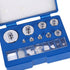 17 Pcs Calibration Weights Set, Precision Stainless Steel Weights for Digital Balance Scale, 10mg-100g