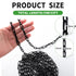 33 1/12" (2mm 33ft) ft Metal Hanging Chains Fixture Chain Decorative Chain Light Duty Chain Utility Chains for Hanging