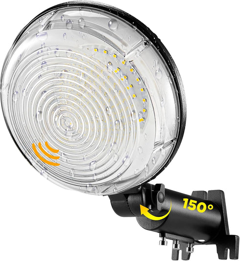 LED Barn Light 150W 21000LM Dusk to Dawn Outdoor Lighting, 6500K Daylight