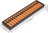 Digital Standard Abacus - 25.4 cm - Professional 17-Column Soroban Calculator (Functional and Educational Tool)