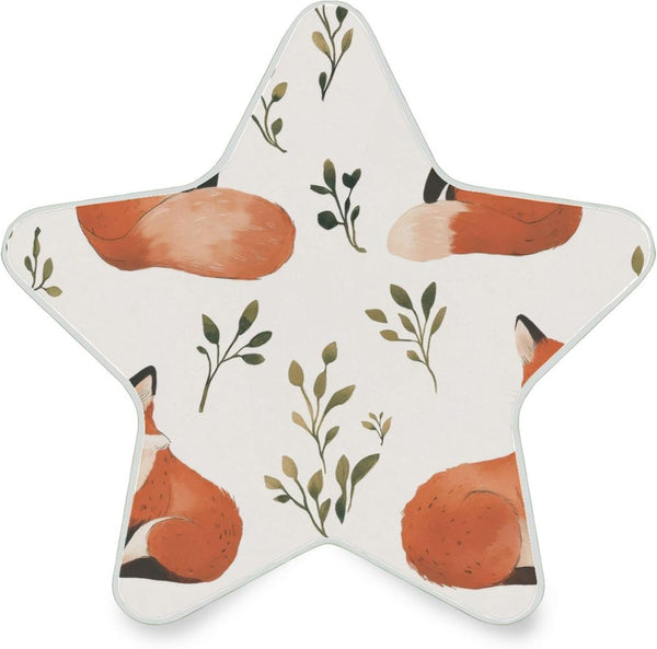 Burbuja Foxs Twigs LED Night Light Plug into Wall 0.2W Star-Shaped Nightlight Dusk
