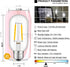 CRLight LED Tubular Bulb, 4000K Daylight White, 30W Equivalent, 300 Lumens, E26 Base, 6 Pack