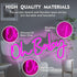 Fespcj 5V15.7 "X7.9"Pink Reusable Oh Baby LED logo for partiesBirthday Graduation Adult GiftFestival decorationDaily