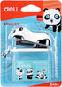 Deli Mini Cute Panda Desktop Stapler, 12 Sheet Capacity, Includes Staple Remover & 1000 No.10 Staples
