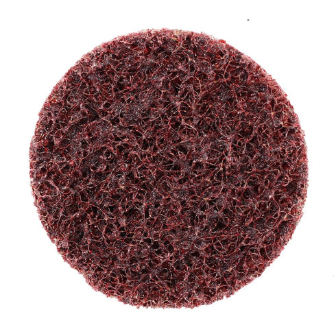 2" 25 Pack BHA Surface Conditioning Quick Change Discs, Red (Medium) Prep Pad