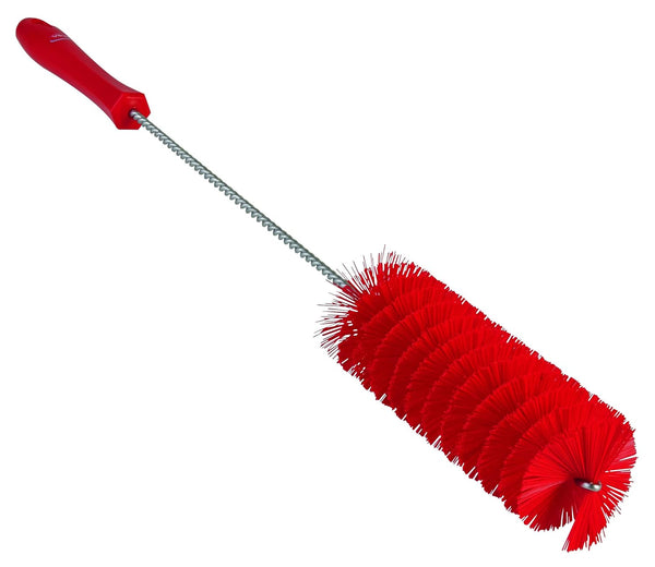 Vikan Red Tube Brush, 2", PP/PBT