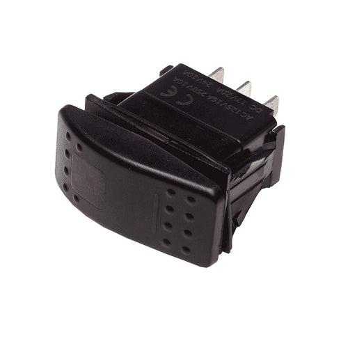 Progressive Automations Rocker Switch Non-Momentary - 20A - Red LED - Waterproof