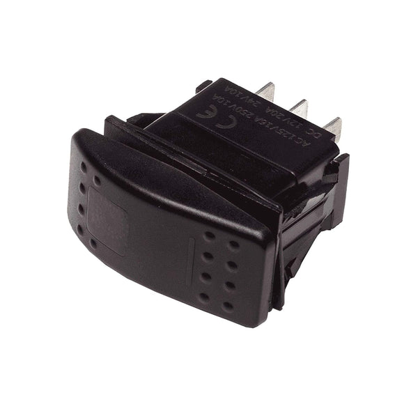 Progressive Automations Rocker Switch Non-Momentary - 20A - Red LED - Waterproof