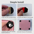 Self Adhesive Caster Wheels for Small Furniture, 360° Rotation Mini Caster Wheels for Appliances (12 PCS, Black)