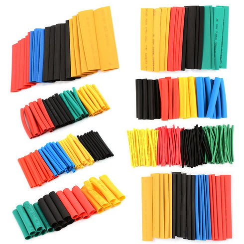 HiLetgo 328PCS Heat Shrink Tubing - 2:1 Wire Cable Wrap Assortment Electric Insulation Tube Kit, 5 Colors