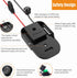 Power Wheel Adapter with Fuse & Switch, Secure Battery Adapter for Ridgid AEG 18V Hyper Lithium Battery