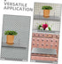 Homoyoyo Pegboard Shelf - Craft Organizer and Tool Storage Rack