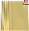 DYWISHKEY Assorted Brass Round Rods Bar, Diameter 2-8mm for DIY Craft Tool (24 Pieces)