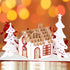 HBlife 9 Pack 3D Christmas Cards Pop Up Holiday Greeting Handmade Cards & Envelopes for New Year