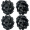 Premium 97mm Mecanum Wheel, 4WD Omnidirectional Wheels DIY Robot Parts with 5mm