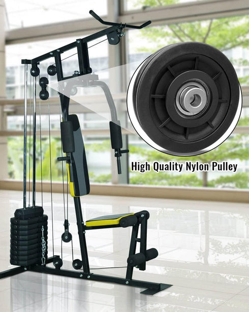 2 PCS 3.5Inch/90mm Nylon Bearing Pulley Wheel, Silent Bearing Replace for Garage Gym Equipment Pulley System, Universal Wearproof Bearing Maximum Working Load of 1000 LBS by PNYZIK