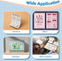 Uinkit 37lb Thin Flyer Paper, Glossy 8.5x11, 100 Sheets, Single Side, DIY Chip Bag, 135gsm for Inkjet Printer