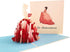 iGifts And Cards 3D La Quinceañera Pop Up Card – 15th Birthday Keepsake Gift for Daughter, Niece