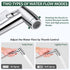 Set JiGiU Bidet Sprayer for Toilet Handheld Bidet Sprayer Toilet Faucet Sprayer Shower Shattaf Toilet Attachment Two