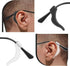 Rindion 24 Pairs Silicone Ear Hooks for Glasses - Grip with Storage Box