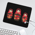 Generic Russian Nesting Dolls Funny Gaming Mousepad with Stitched Edges Rubber Base Computer Desk Mat for Laptop Office