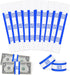 ESSENTIAL 100 Pcs Currency Straps - Bill Wrappers, 7.5 x 1.15 Inches, Money