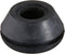 Hydrofarm HGGR50 (25 Pack), 1/2" Black Rubber Grommet