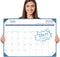 Gannyfer Large Desk Calendar 2024-2025 with Desktop Mat, 18 Month Table Calendar from Jul 2024 to Dec 2025, Blue
