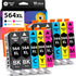 Smart Ink Compatible Ink Cartridge Replacement for HP 564 XL High Yield 10 Combo Pack (4 Black & 2 C/M/Y)