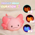1/3 Dimmable LOVERUIS Cute Night Light for Kids Axolotl Night-Light Baby Girl Squishy NightLight Hour Timer Light